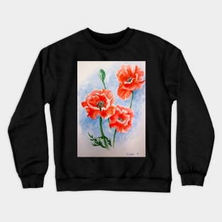 Poppies Crewneck Sweatshirt